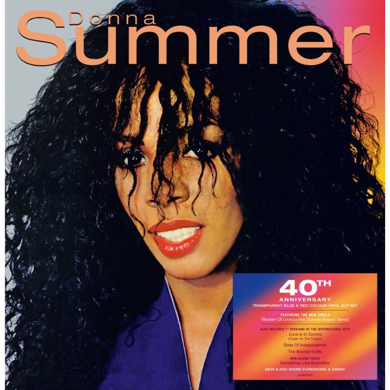 Donna Summer - Donna Summer: 40th Anniversary Edition (140g Red & Blue Vinyl) - Double Lp
