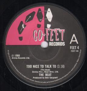 Beat - Too Nice To Talk To - 7 Inch
