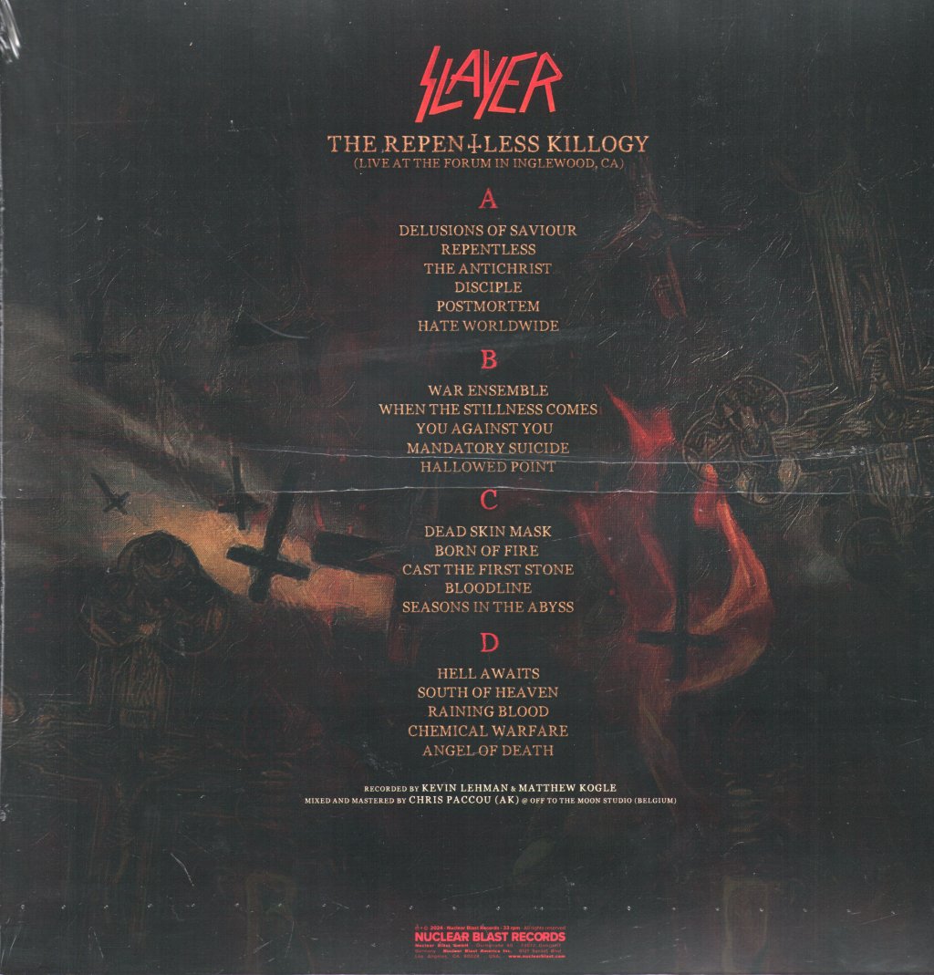 Slayer - Repentless Killogy - Double Lp