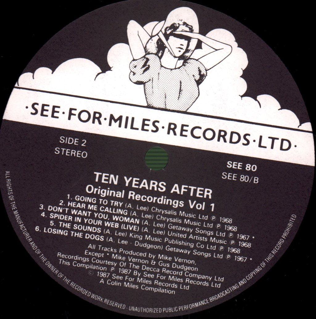 Ten Years After - Original Recordings Vol 1 - Lp