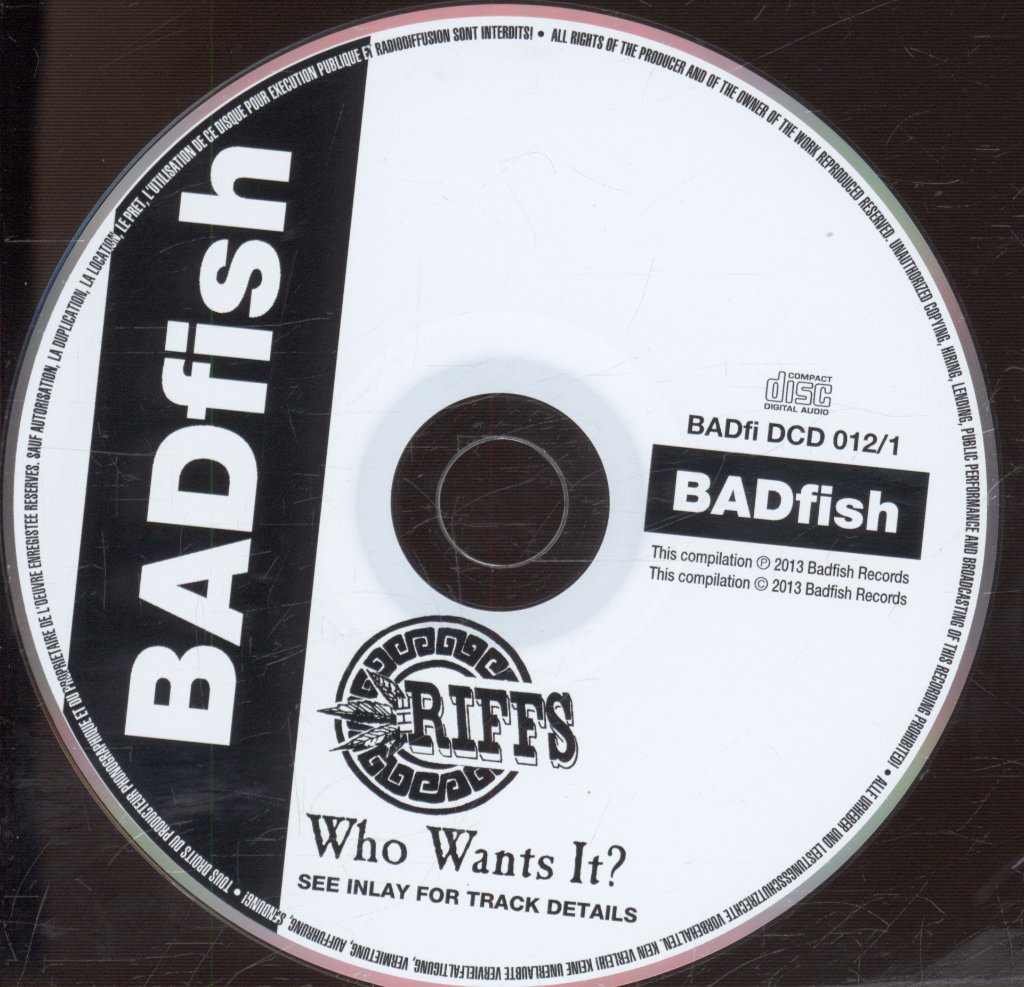 Riffs - Who Wants It? / Live At Club Ska - Double Cd