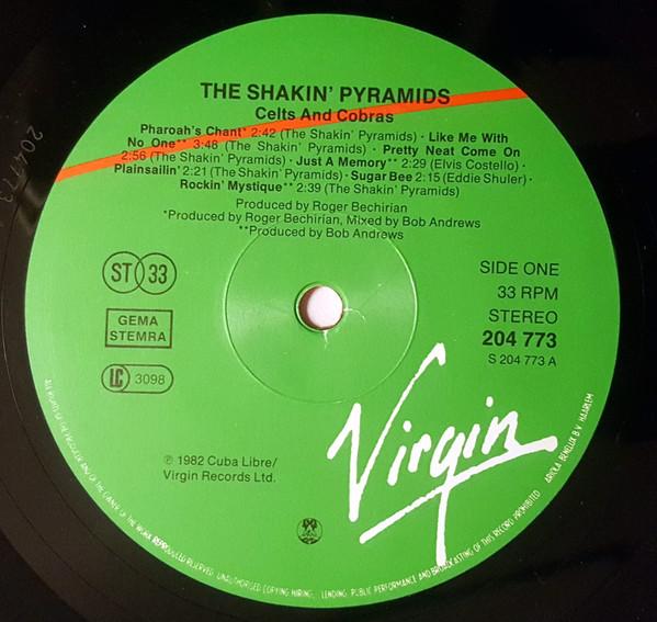 Shakin' Pyramids - Celts And Cobras - Lp
