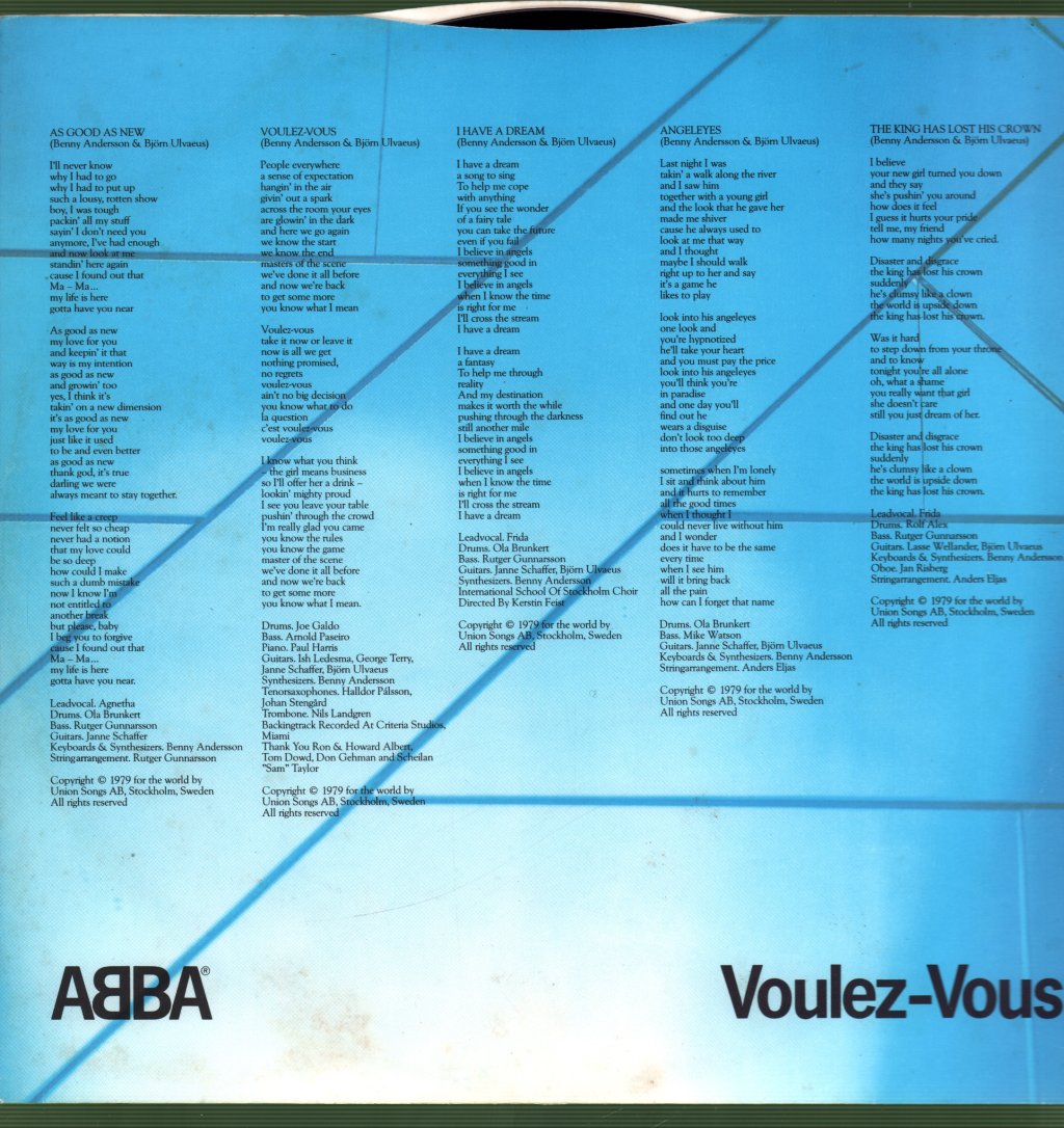 ABBA - Voulez Vous - Lp