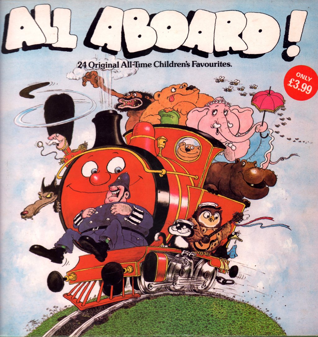 Various Artists - All Aboard! 24 Original All-Time Children's Favourites - Lp