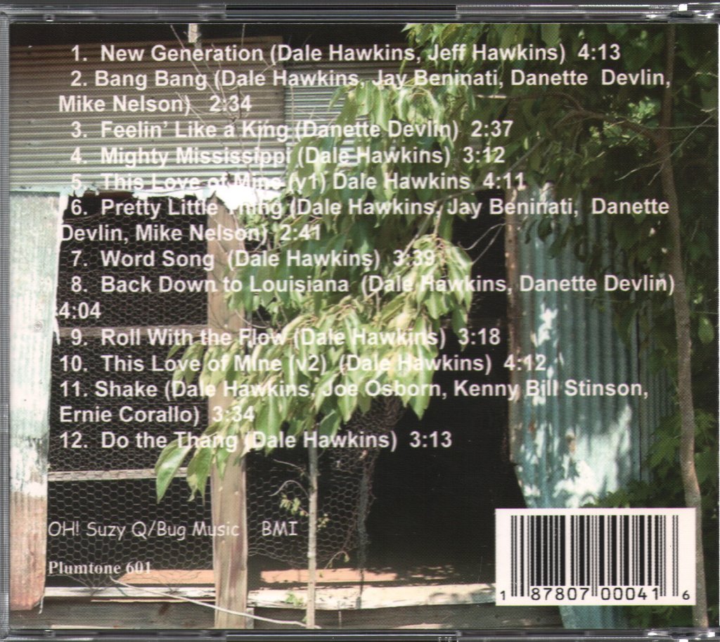 Dale Hawkins - Back Down To Louisiana - Cd