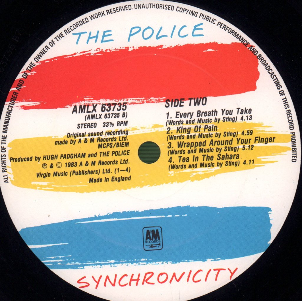 Police - Synchronicity - Lp