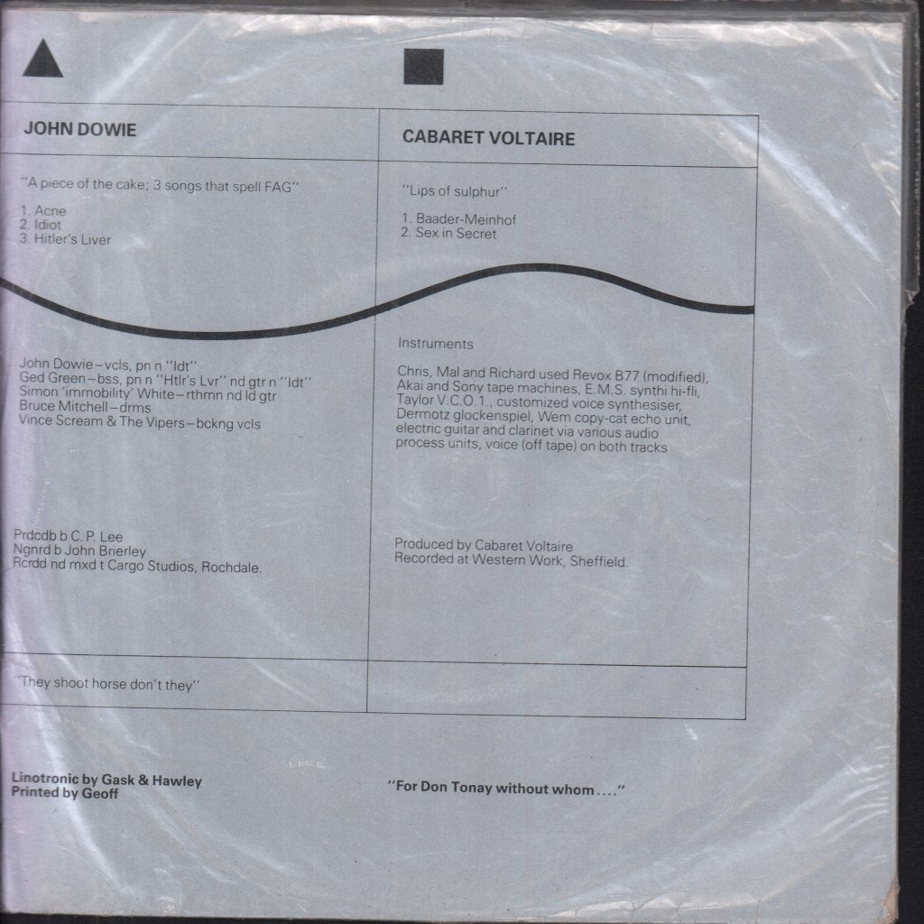 Various Artists - A Factory Sample - Double 7 Inch