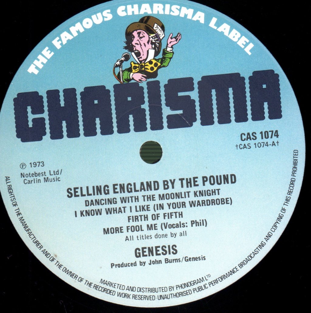 Genesis - Selling England By The Pound - Lp
