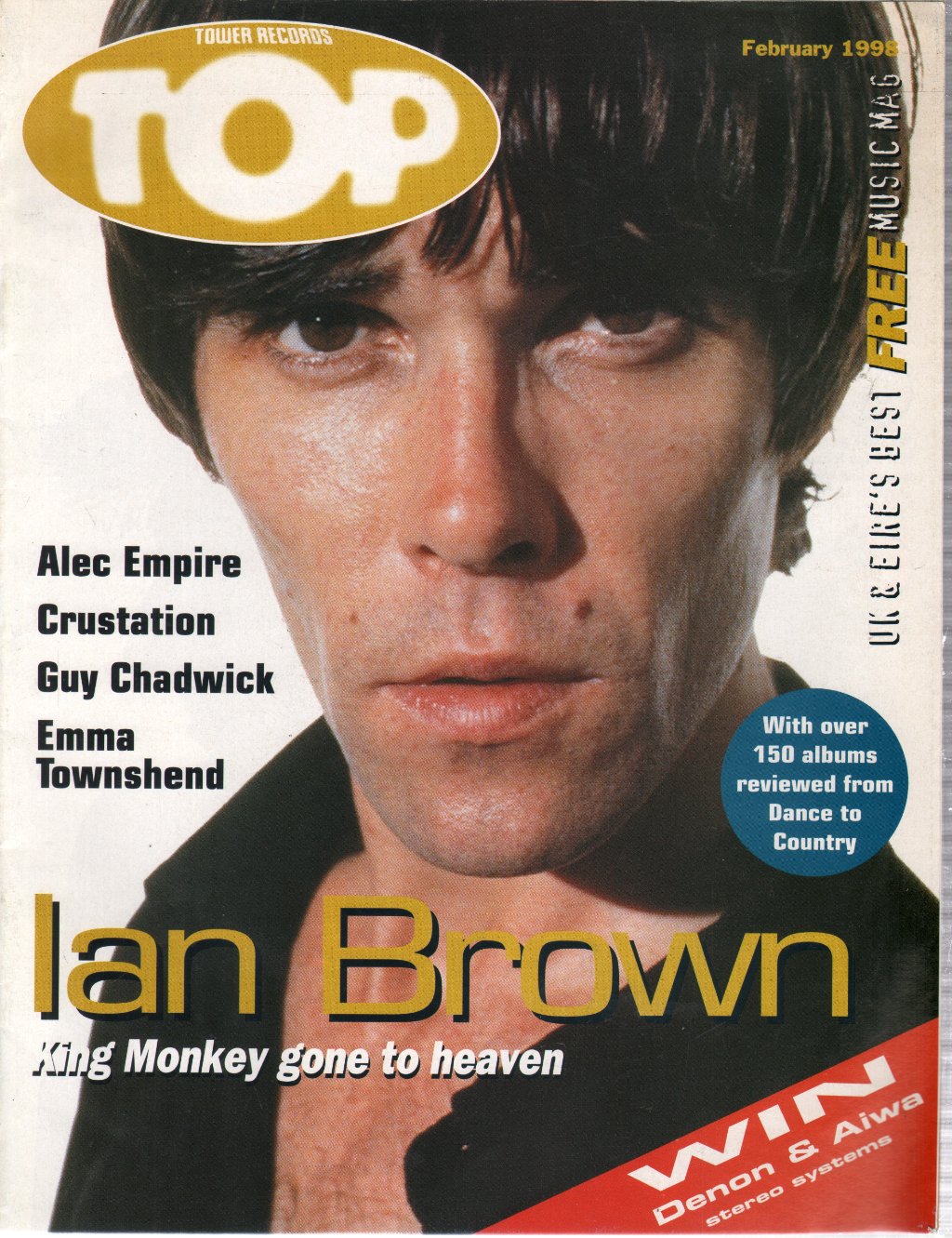 Ian Brown - Top February 1998 - Magazine