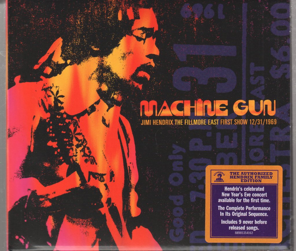 Jimi Hendrix - Machine Gun: Filmore East First Show 12/31/1969 - Cd