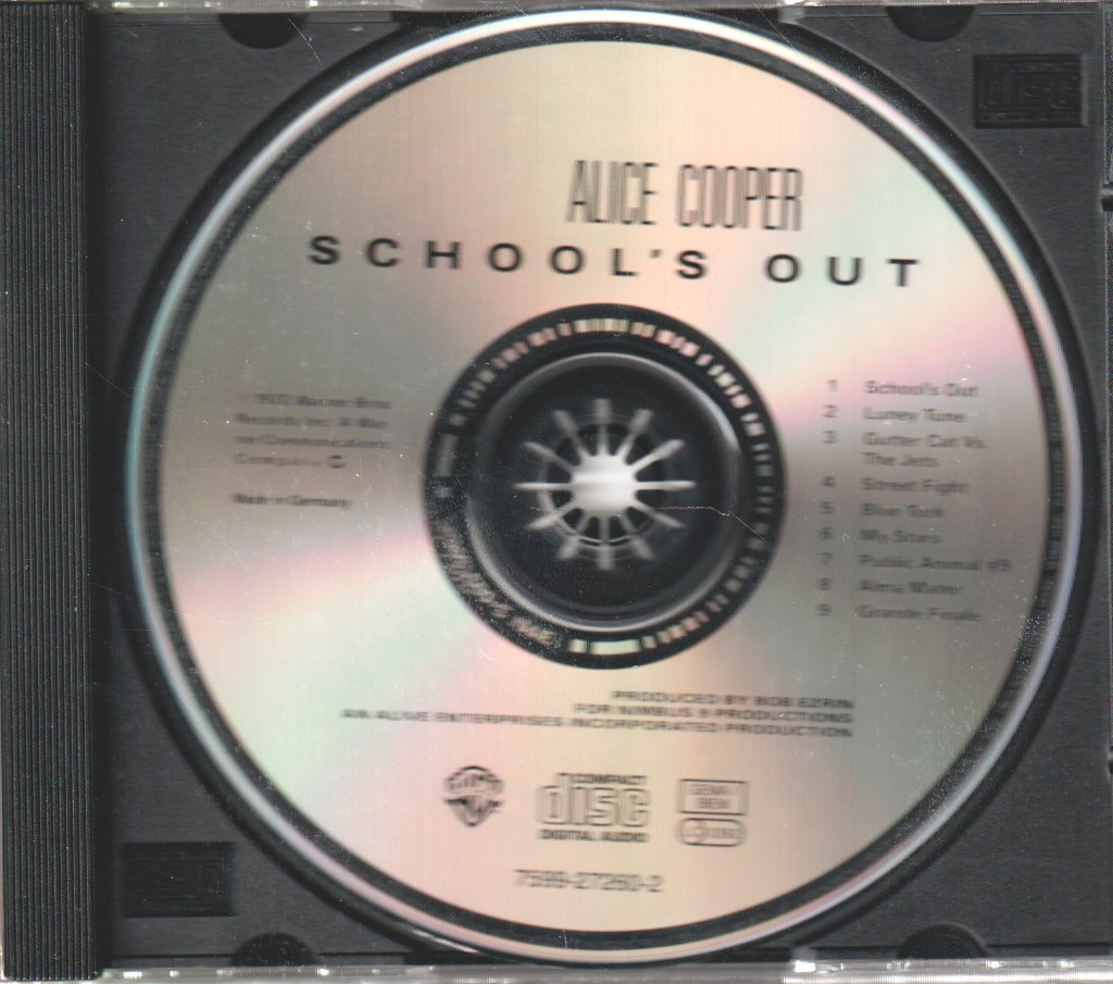 Alice Cooper - School's Out - Cd