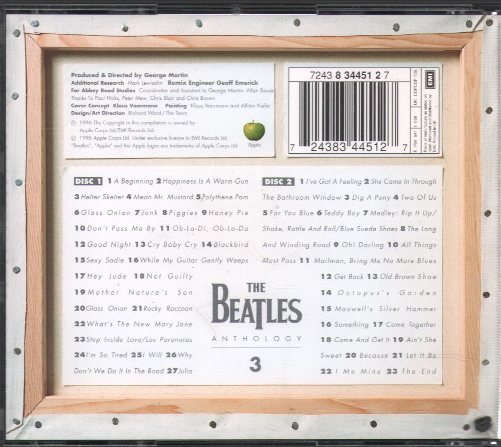Beatles - Anthology 3 - Cd Set