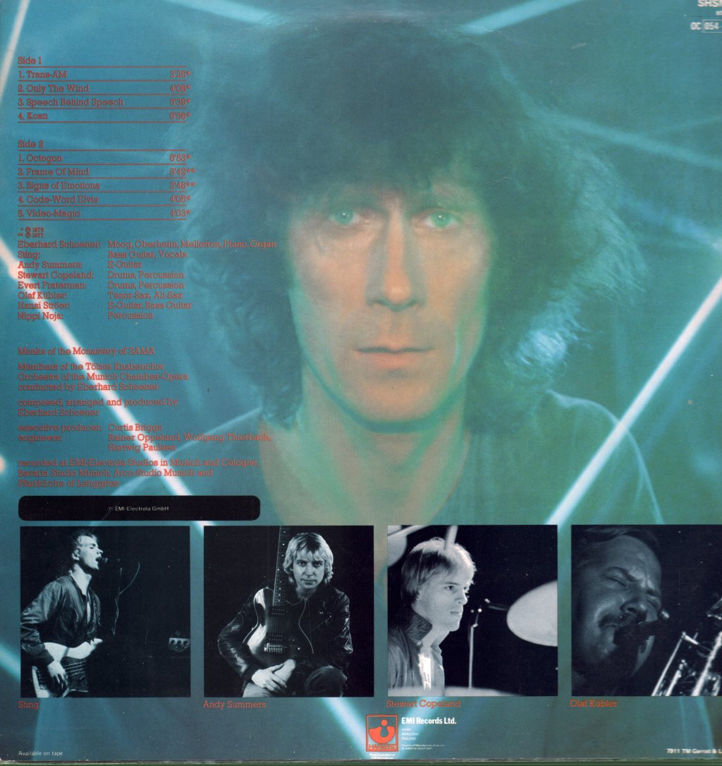 Eberhard Schoener - Video-Flashback - Lp