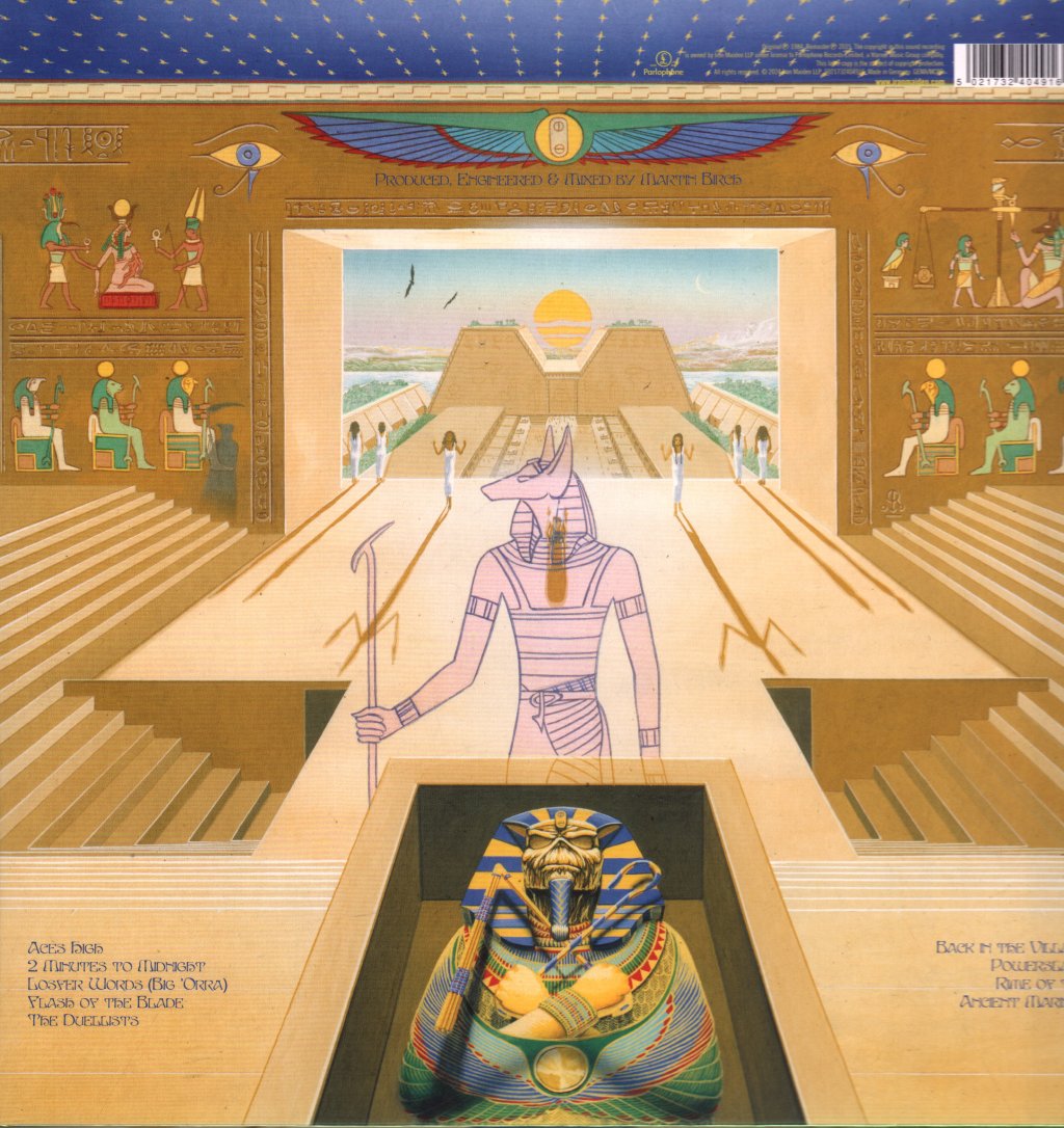 Iron Maiden - Powerslave (40th Anniversary Zoetrope Edition) - Lp