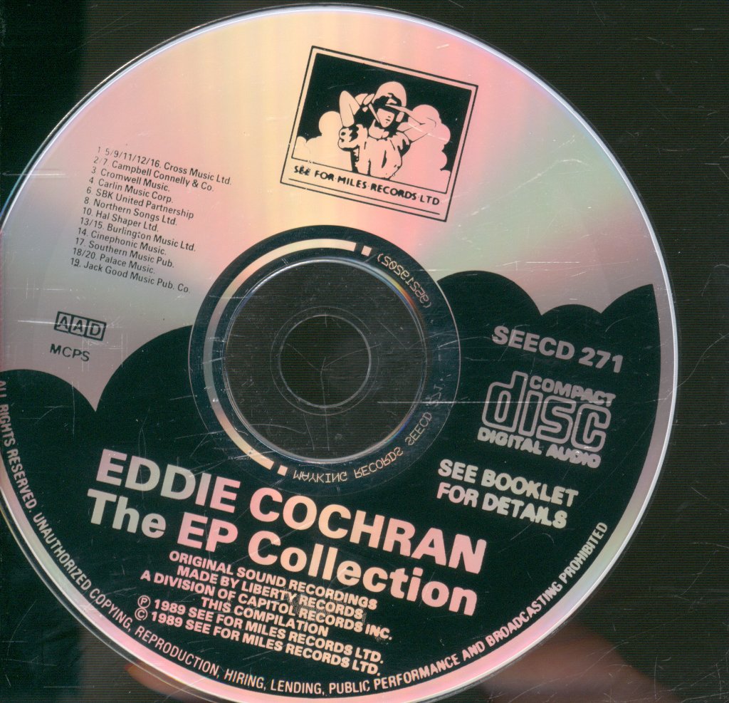 Eddie Cochran - EP Collection - Cd