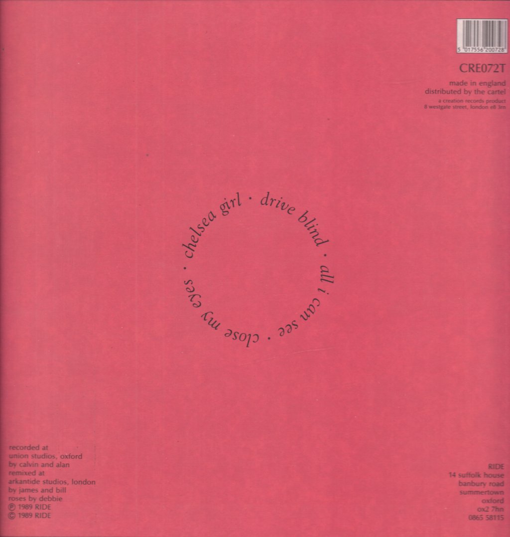 Ride - Ride - 12 Inch