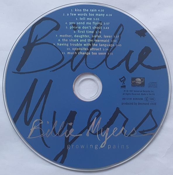 Billie Myers - Growing, Pains - Cd