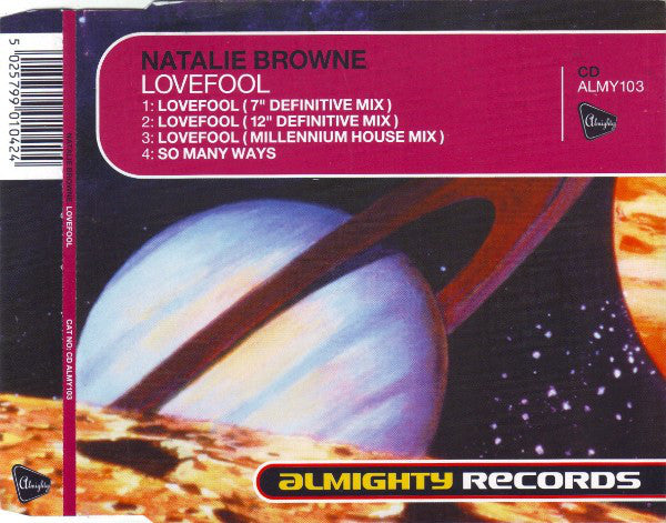 Natalie Browne - Lovefool - Cd