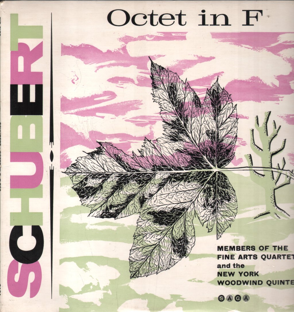 Members Of The Fine Arts Quartet - Schubert - Octet In F - Lp