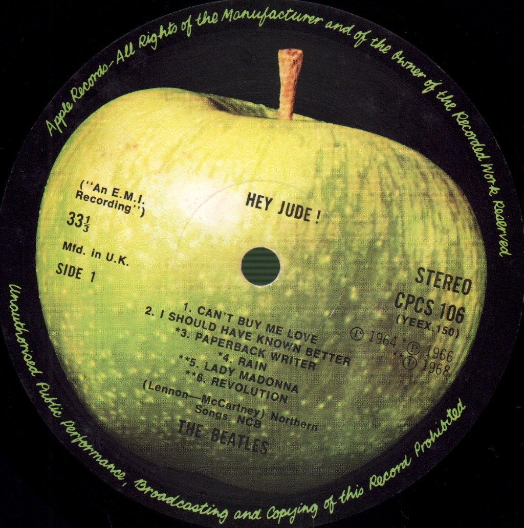Beatles - Hey Jude - Lp