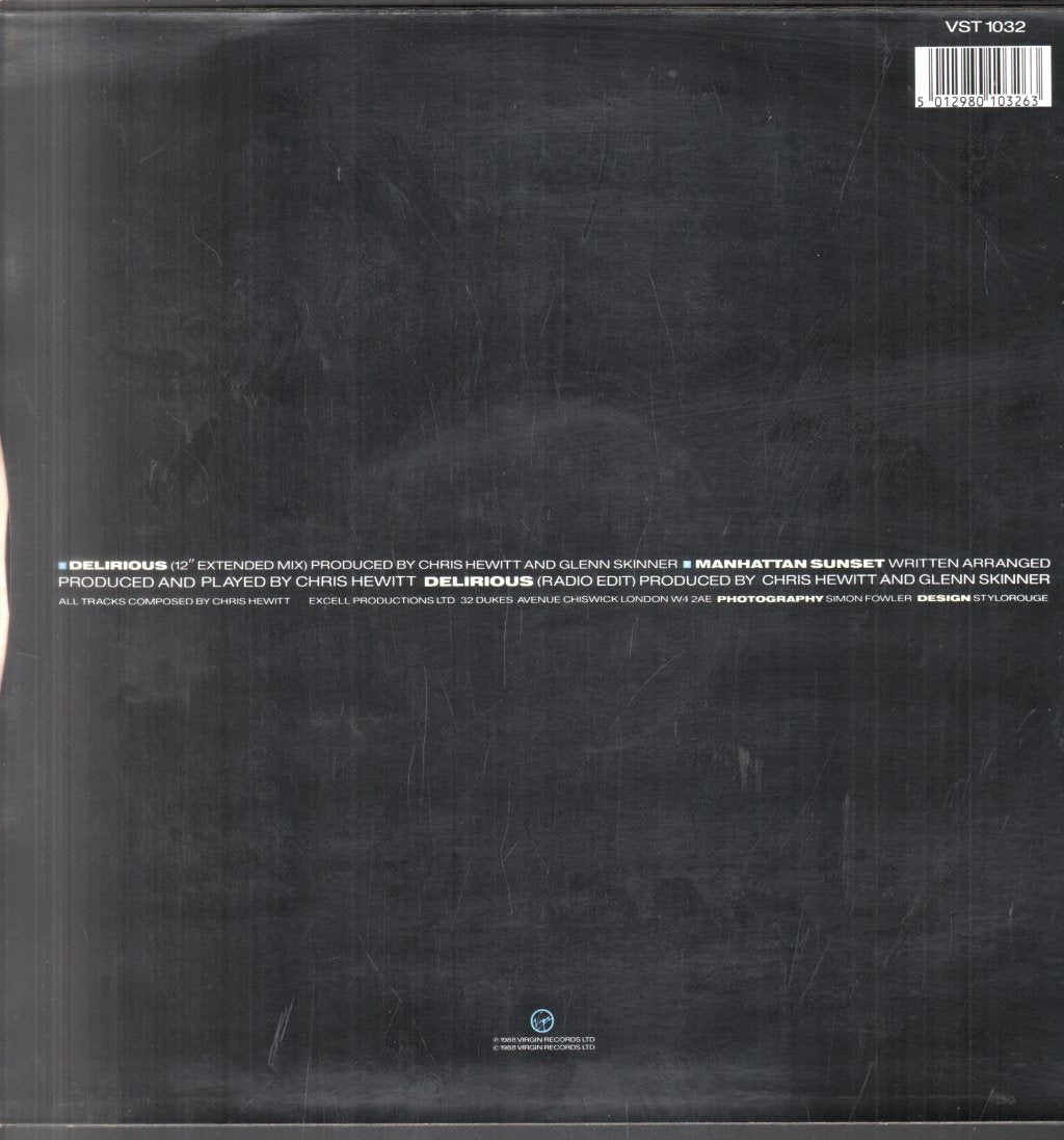 Chris Hewitt - Delirious - 12 Inch