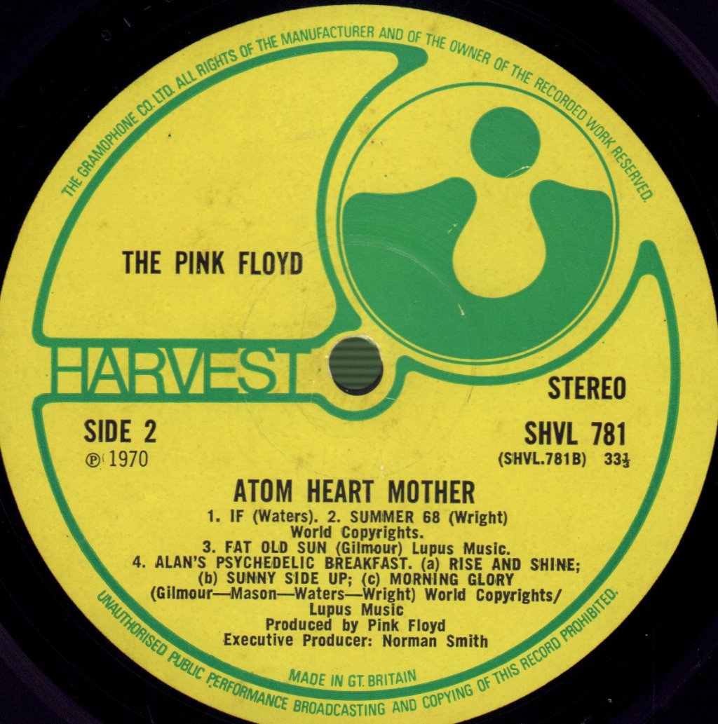 Pink Floyd - Atom Heart Mother - Lp