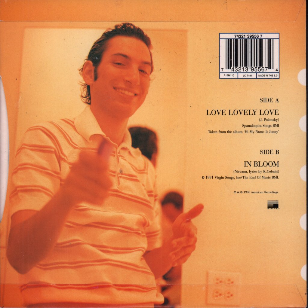 Jonny Polonsky - Love Lovely Love - 7 Inch