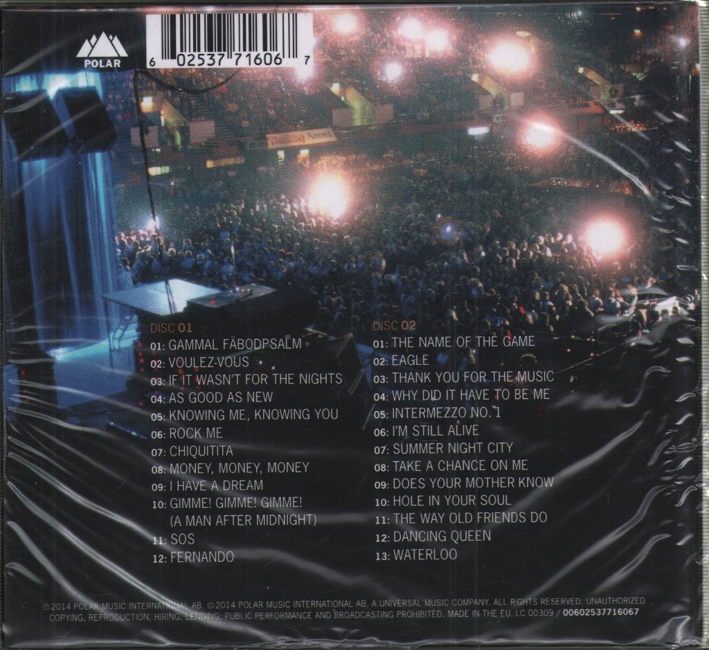 ABBA - Live At Wembley Arena - Double Cd