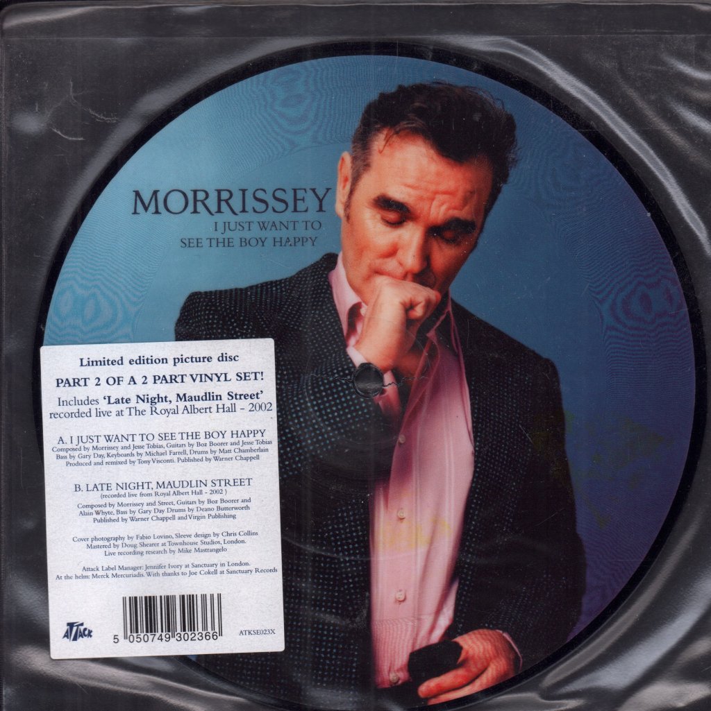 Morrissey - I Just Want To See The Boy Happy - 7 Inch