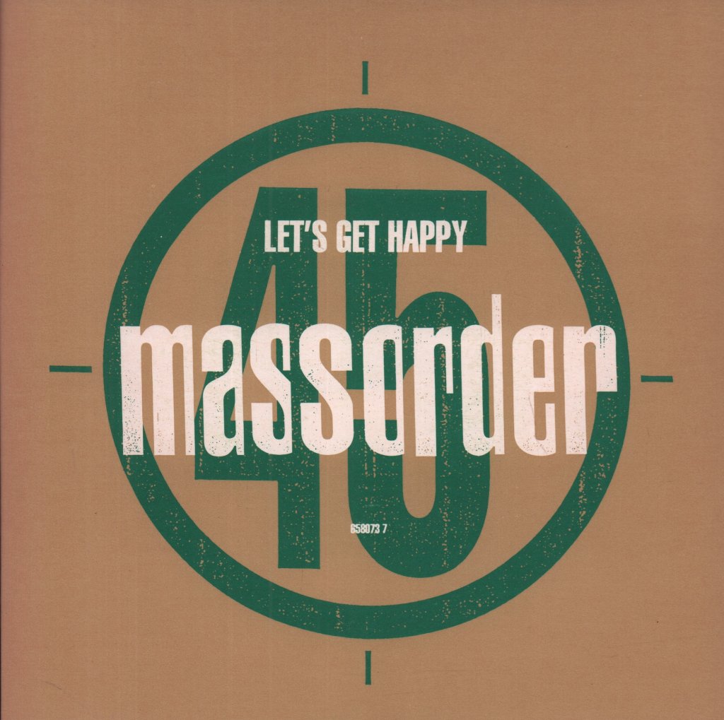 Mass Order - Let's Get Happy - 7 Inch