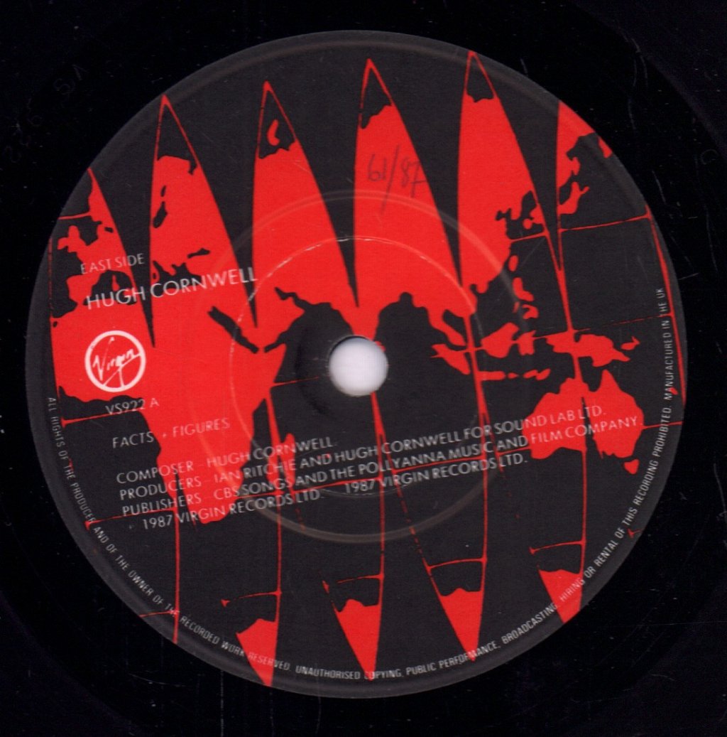 Hugh Cornwell - Facts And Figures - 7 Inch