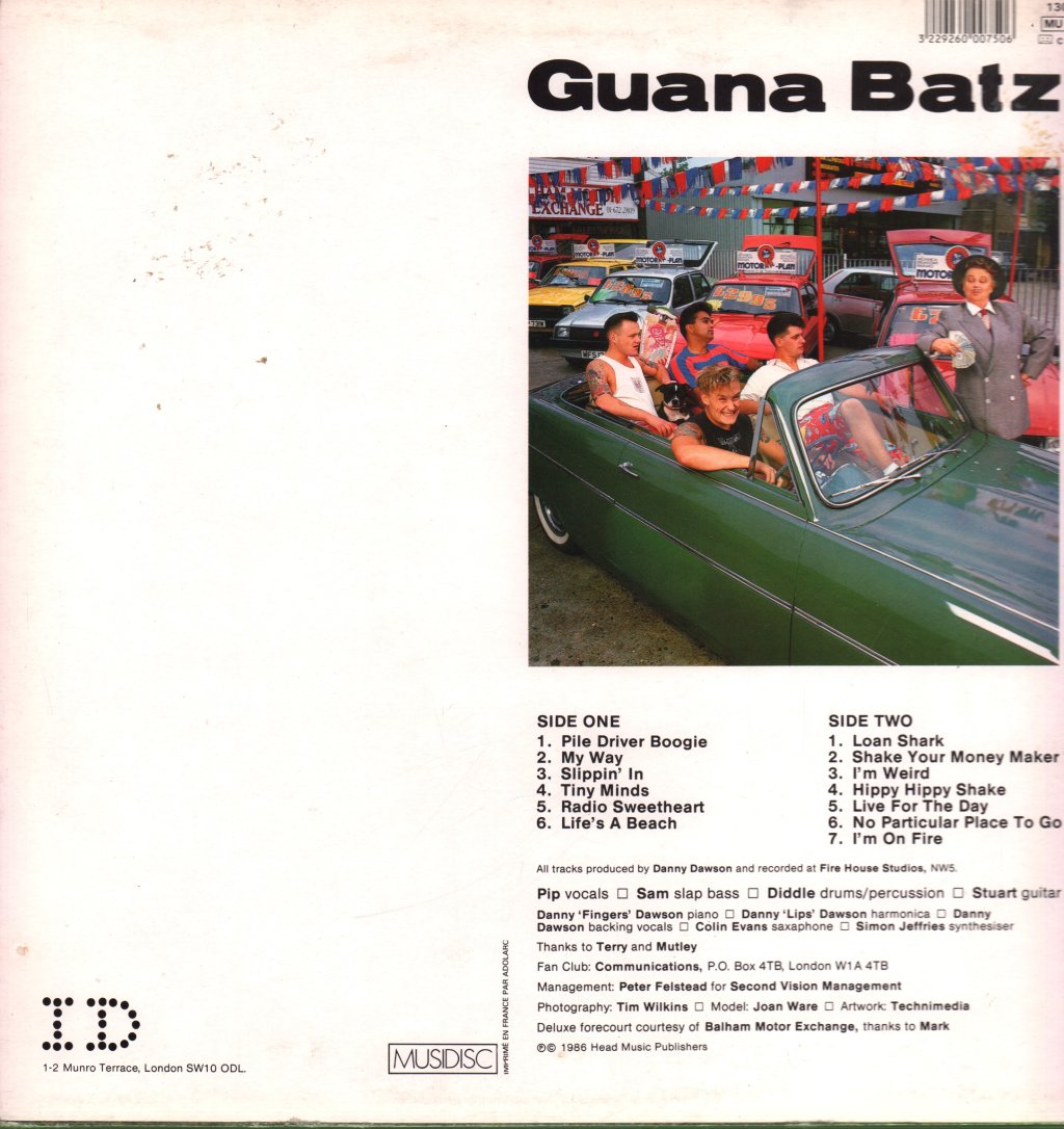 Guana Batz - Loan Sharks - Lp