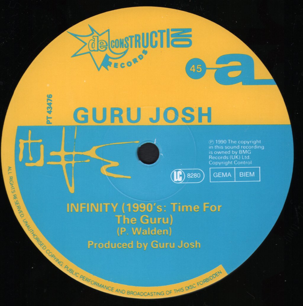 Guru Josh - Infinity - 12 Inch