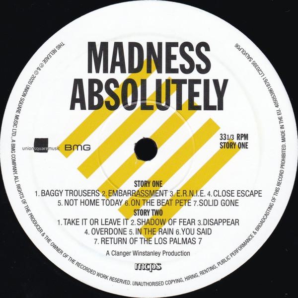 Madness - Absolutely - Lp