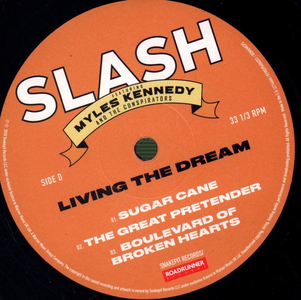 Slash Featuring Myles Kennedy And The Conspirators - Living The Dream - Double Lp
