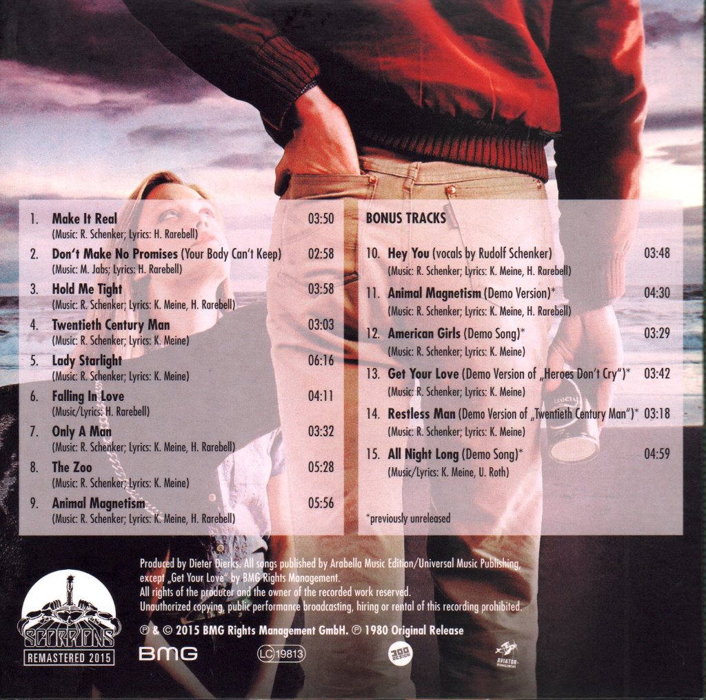 Scorpions - Animal Magnetism - Lp