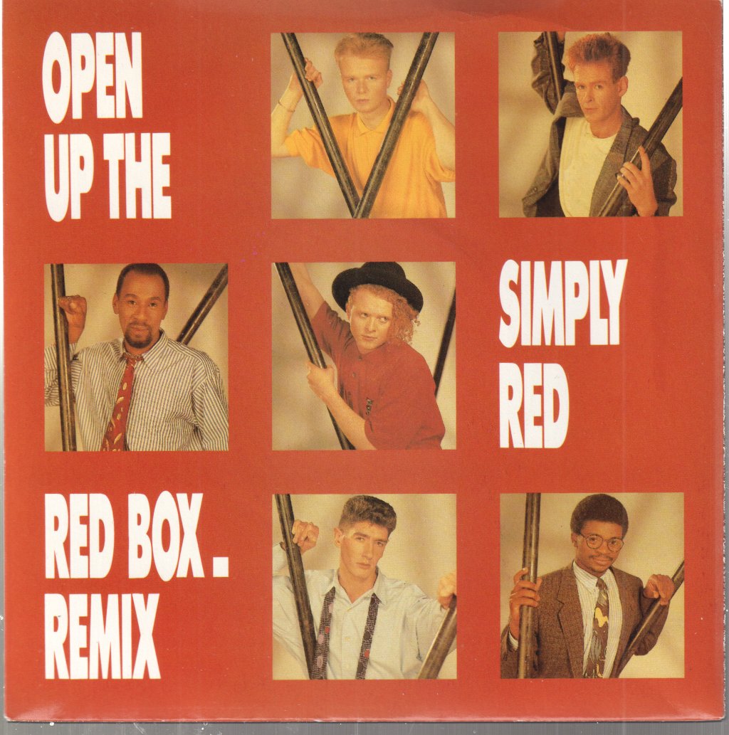 Simply Red - Open Up The Red Box - 7 Inch