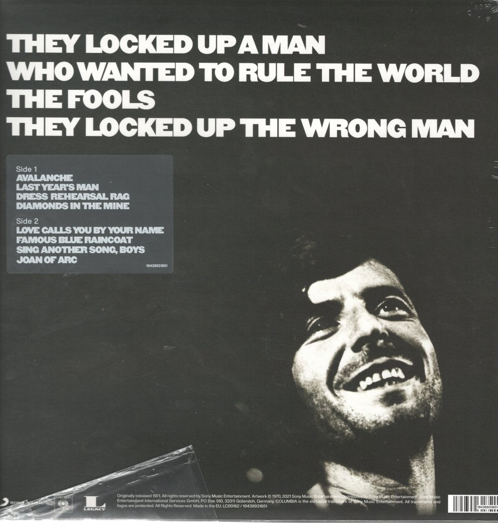 Leonard Cohen - Songs of Love and Hate - Lp