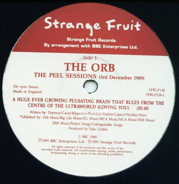 ORB - Peel Sessions - Lp