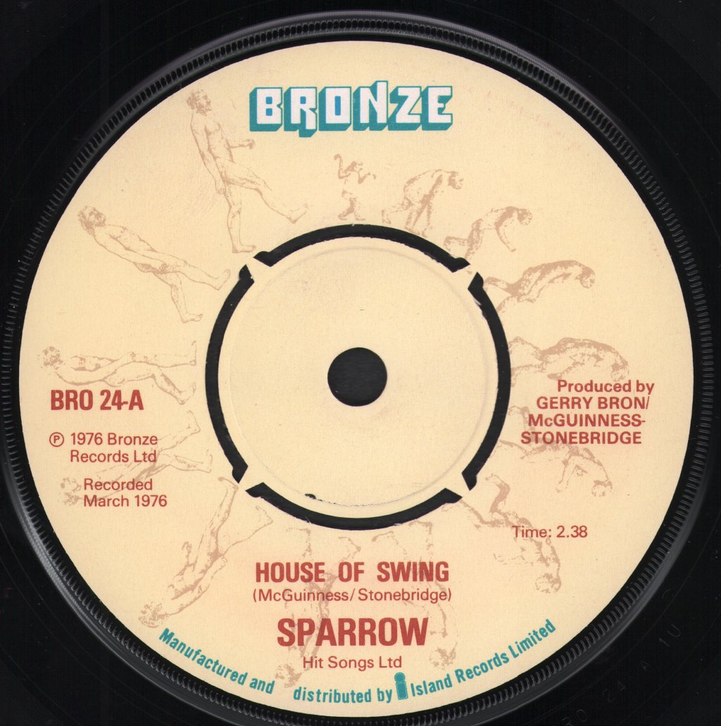 Sparrow (70'S Group) - House Of Swing - 7 Inch