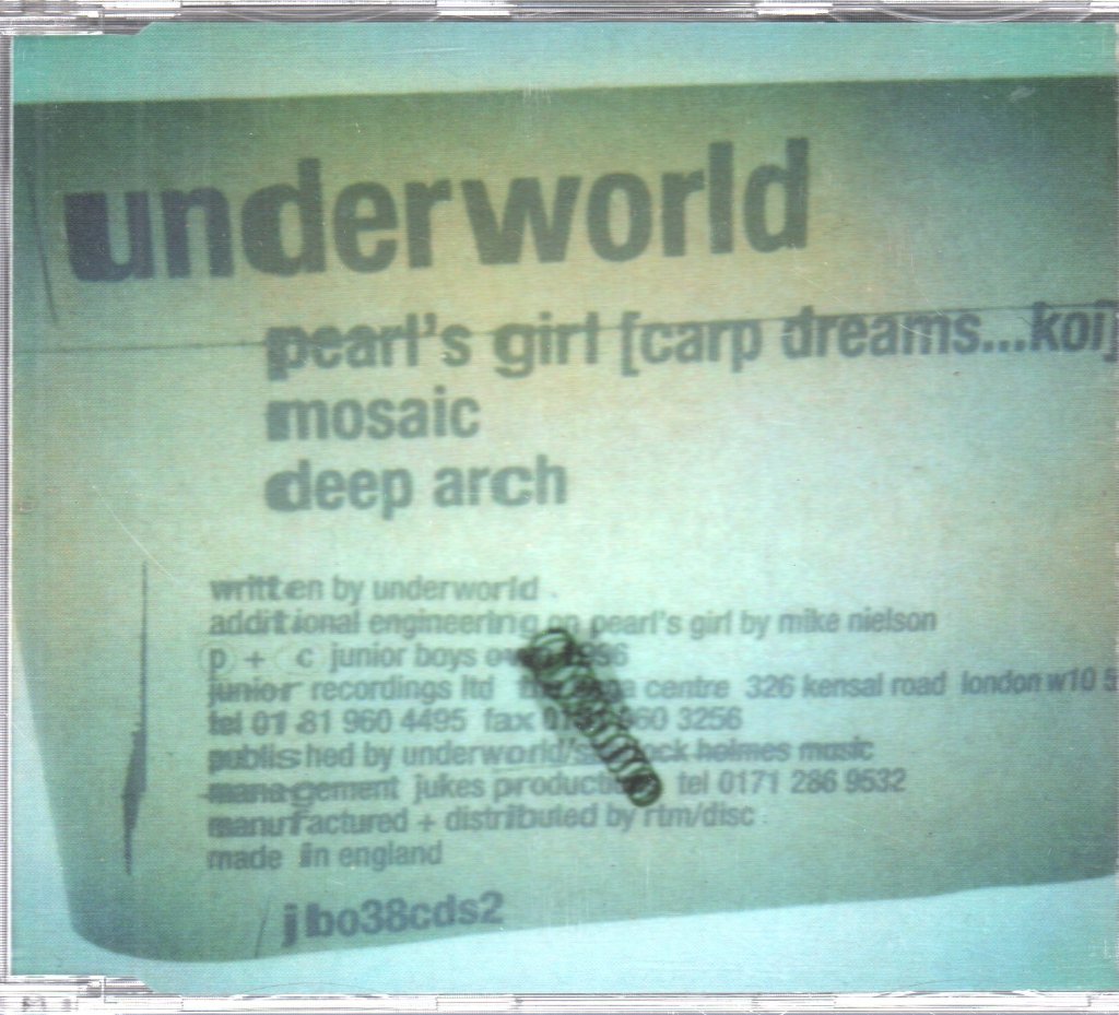 Underworld - Pearl's Girl - Cd