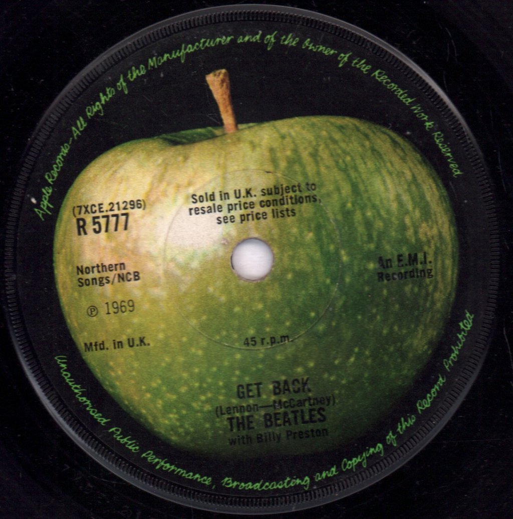 Beatles - Get Back - 7 Inch