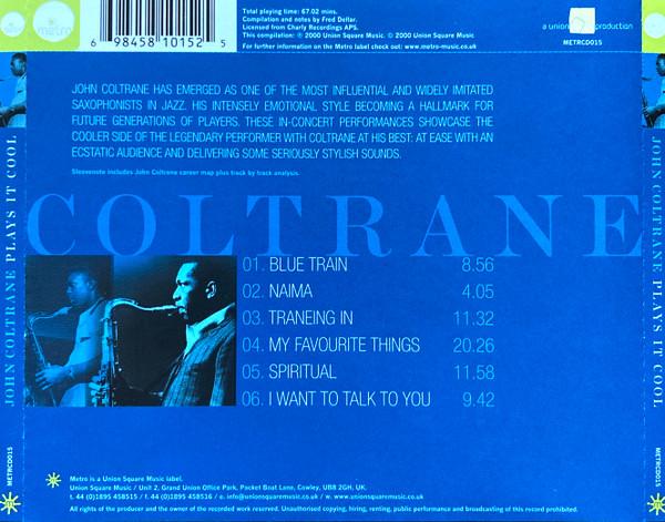 John Coltrane - Plays It Cool - Cd