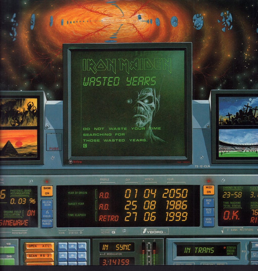 Iron Maiden - Wasted Years - 12 Inch