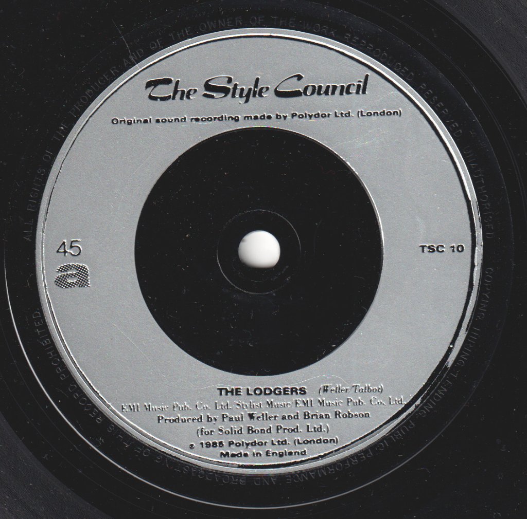 Style Council - Lodgers - 7 Inch