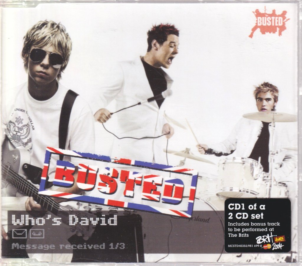 Busted - Who's David - Cd