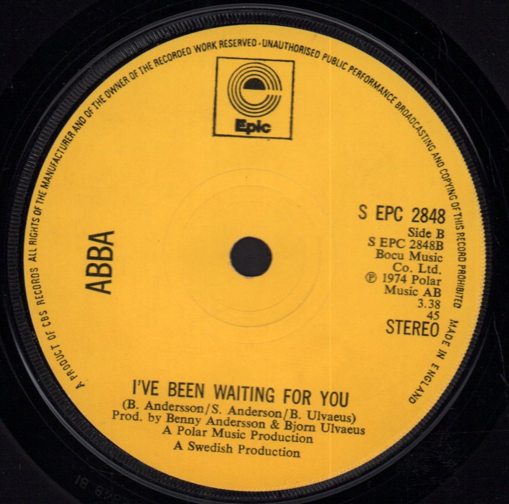 ABBA - So Long - 7 Inch
