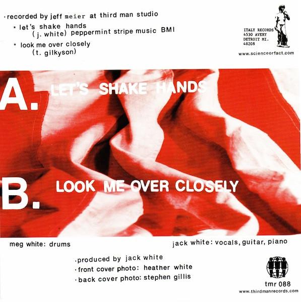 White Stripes - Let's Shake Hands - 7 Inch