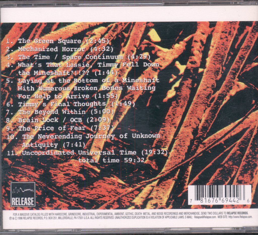 Pica - Doctors Ate The Evidence - Cd