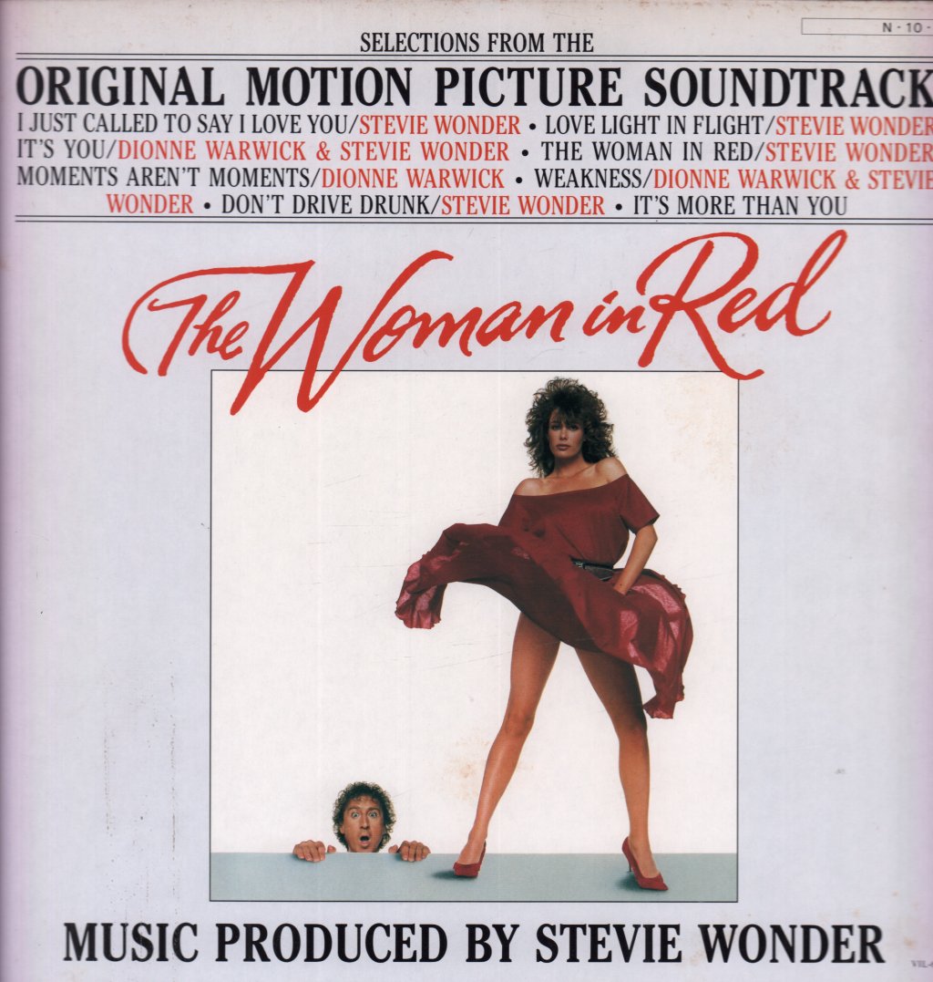 Stevie Wonder - Woman In Red (Selections From The Original Motion Picture Soundtrack) - Lp